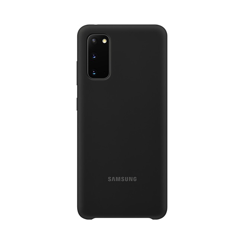 Чехол (клип-кейс) Samsung S20 (G980) SiliconeCover black EF-PG980TBEGRU