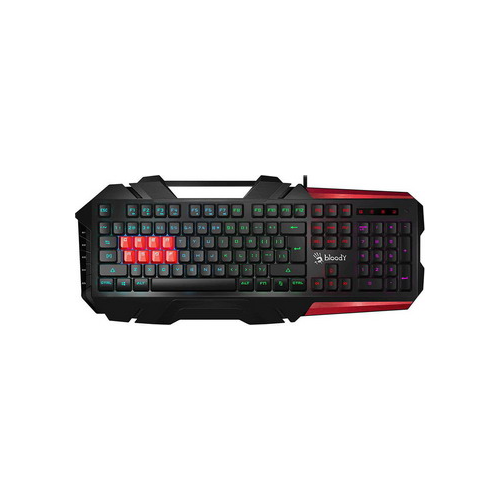 Клавиатура игровая проводная A4Tech Bloody B3590R черный/красный