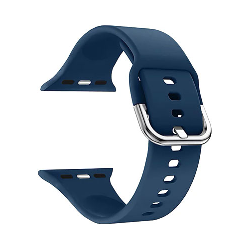Силиконовый ремешок Lyambda для Apple Watch 42/44 mm AVIOR DSJ-17-44-BL Blue