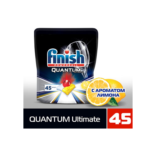Капсулы FINISH 3120237 45шт в коробке Quantum Ultimate лимон