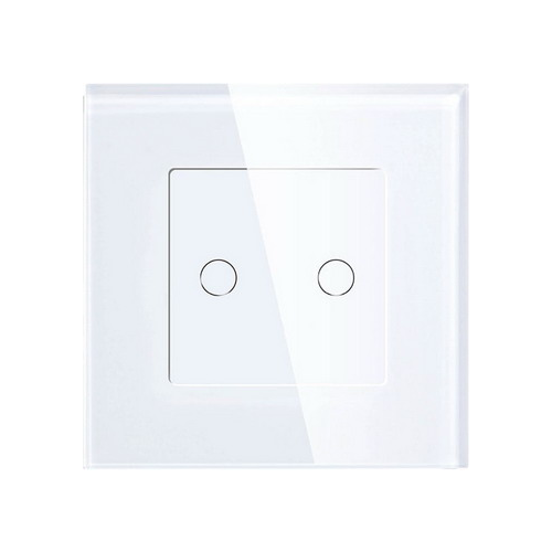 Wi-Fi выключатель двухканальный Hiper IoT Switch T02G белый (HDY-ST02G)