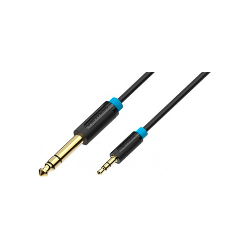 Кабель Vention аудио Jack 6 5 mm M/ 3 5 M - 5 м
