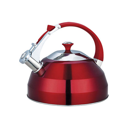 Чайник KORALL GreenTOP GS-04156FY 3 л со свистком нерж. красный