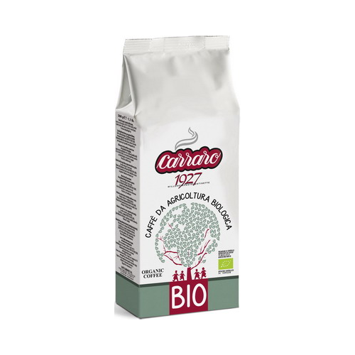 Кофе зерновой Carraro BIO 500 гр (вак) (зерн)
