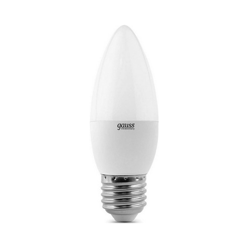 Лампа GAUSS LED Elementary Candle 6W E 27 2700 K 33216