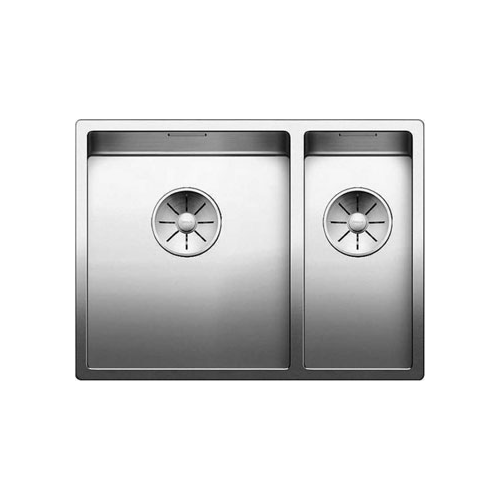 Кухонная мойка Blanco CLARON 340/180-IF (чаша справа) нерж. сталь зеркальная полировка 521608