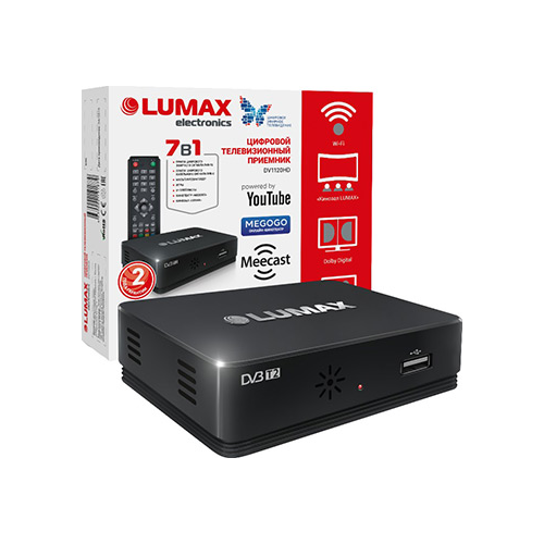 Цифровой телевизионный ресивер Lumax DV 1120 HD