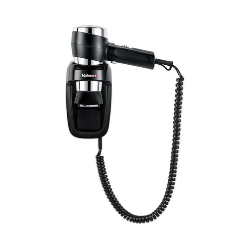 Стационарный фен со встроенным в держатель УЗО Valera Action Protect 1600 Black 542.06/044.04