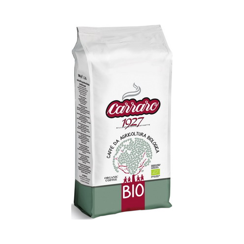 Кофе зерновой Carraro BIO 1 кг (вак) (зерн)