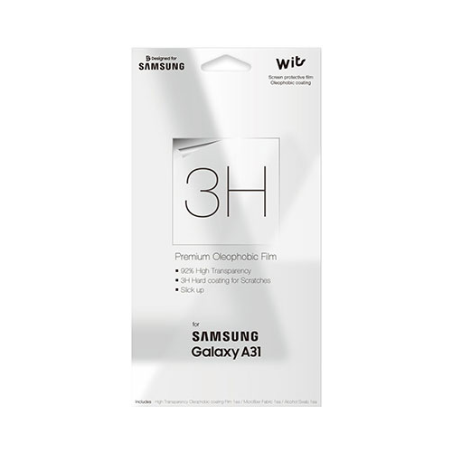Защитная пленка для экрана Wits для Samsung Galaxy A31 прозрачная 1шт. (GP-TFA315WSATR)