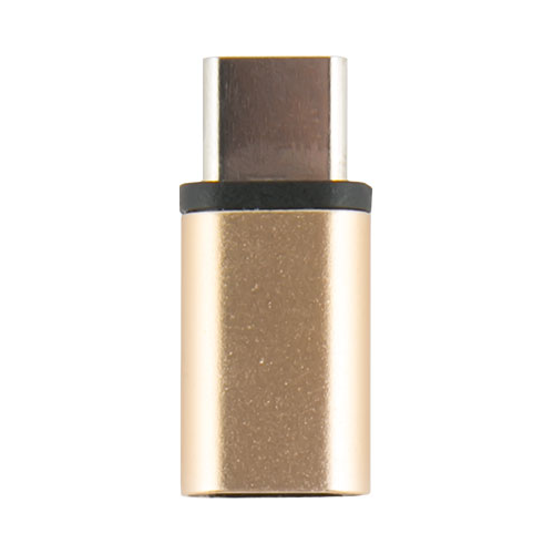Адаптер-переходник Red Line Micro USB-Type-C золотой