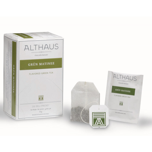 Чай Althaus Grun Matinee, 20 пакетиков