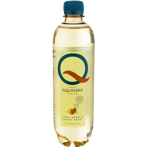 Напиток Aquanika Рефреш со вкусом кола-лайм и белого вина, 0,5л