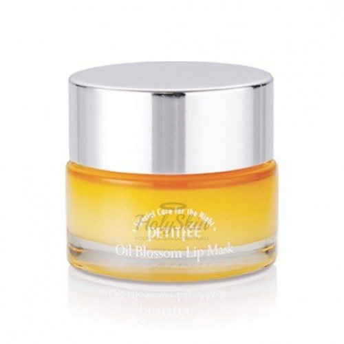Ночная маска для губ Petitfee Oil Blossom Lip Mask Sea Buckthorn Oil