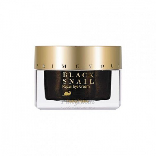 Крем для глаз с фильтратом черной улитки Holika Holika Prime Youth Black Snail Repair Eye Cream