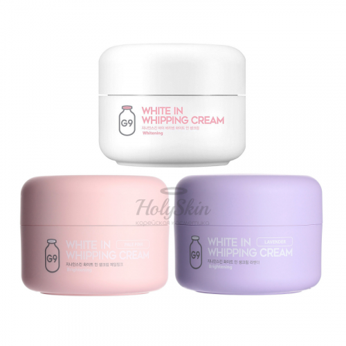 Осветляющий крем с молочными протеинами G9SKIN G9 White In Whipping Cream