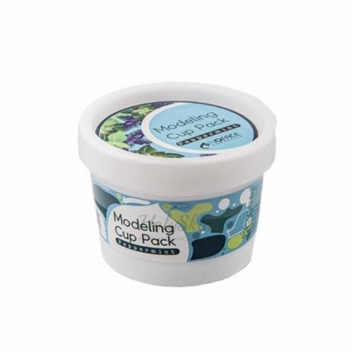 Альгинатная маска для лица с золотом Inoface Peppermint Modeling Cup Pack