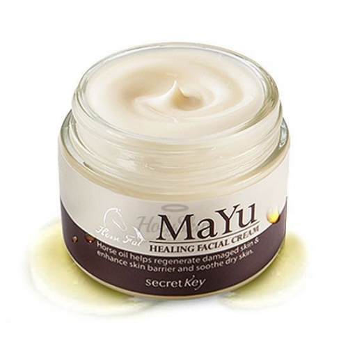 Крем с конским жиром Secret Key MAYU Healing Facial Cream