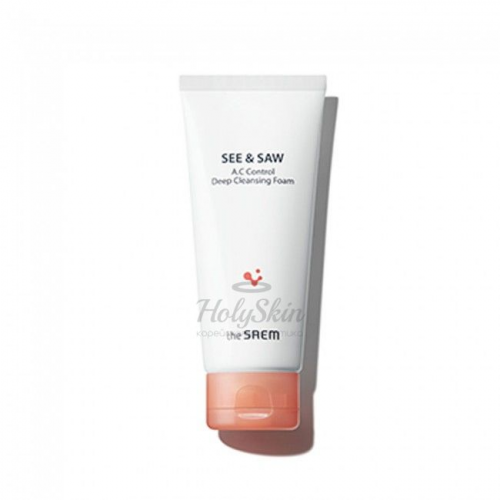 пенка для умывания The Saem See and Saw AC Control Deep Cleansing Foam