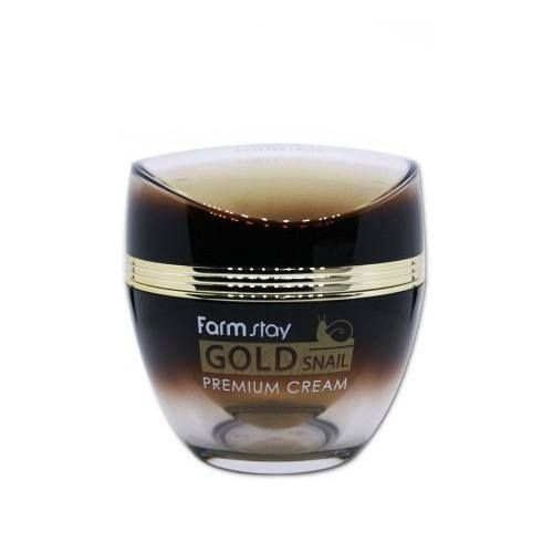 Крем с золотом и муцином улитки Farmstay Gold Snail Premium Cream