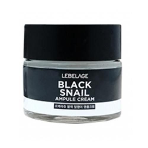 Ампульный крем с муцином улитки Lebelage Black Snail Ampule Cream