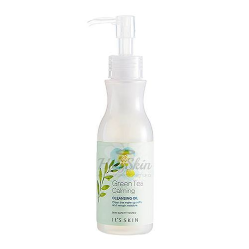 Гидрофильное масло для лица с зеленым чаем It's Skin Green Tea Calming Cleansing Oil