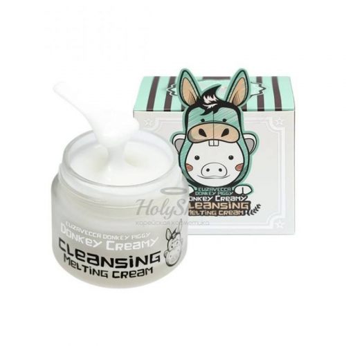 Очищающий крем для снятия макияжа Elizavecca Donkey Piggy Donkey Creamy Cleansing Melting Cream
