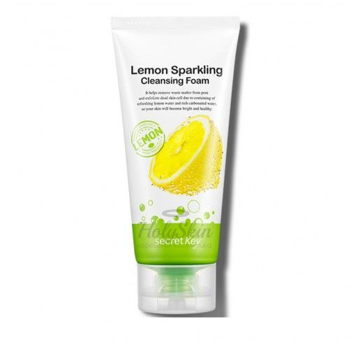 Пенка с газированной водой и лимоном Secret Key Lemon Sparkling Cleansing Foam