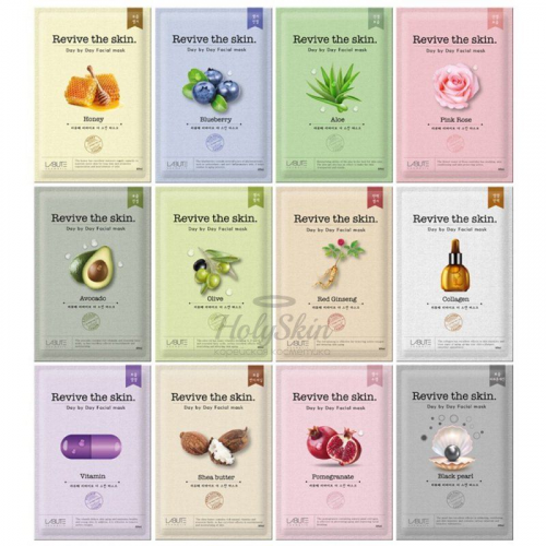 Тканевая маска для лица LABUTE Revive The Skin Mask
