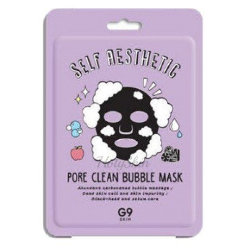 Пузырьковая маска для очищения пор G9SKIN G9skin Self Aesthetic Poreclean Bubble Mask