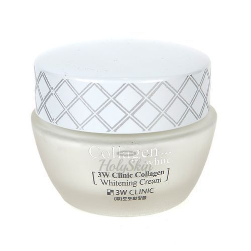 Крем для лица с коллагеном 3W Clinic Collagen Whitening Cream