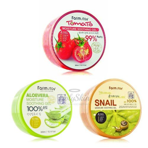 Многофункциональный гель алоэ Farmstay Moisture Soothing Gel