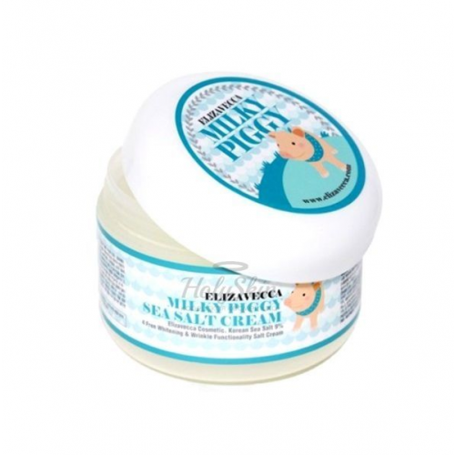 Молочный крем с морской солью Elizavecca Milky Piggy Sea Salt Cream