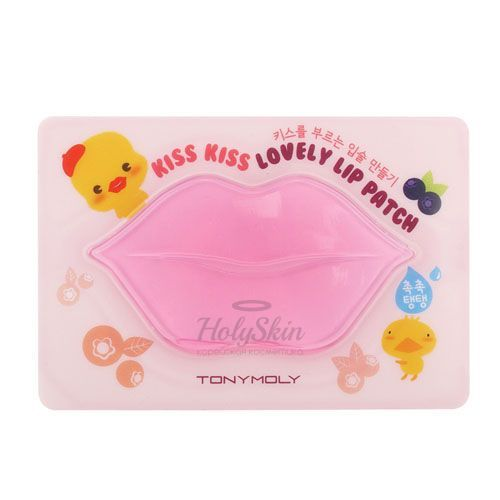 Ягодная маска-патч для губ Tony Moly Kiss Kiss Lovely Lip Patch