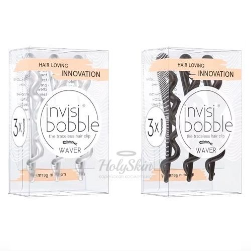 Набор заколок для волос 3 шт Invisibobble Waver