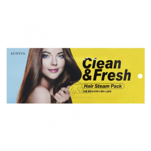 Маска-шапочка для волос Eunyul Clean and Fresh Hair Steam Pack