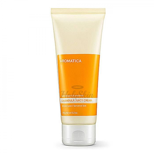 Гипоаллергенный увлажняющий крем с календулой AROMATICA Calendula Juicy Cream