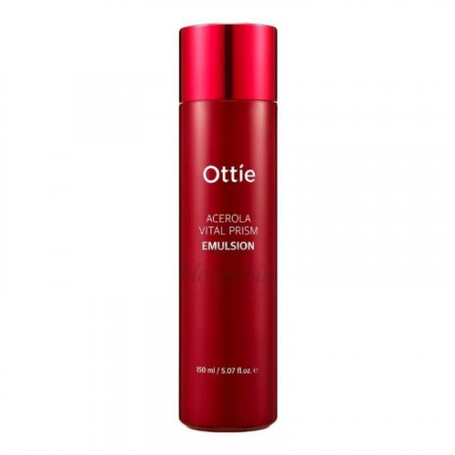 Витаминная эмульсия с ацеролой для яркости тона кожи Ottie Acerola Vital Prism Emulsion