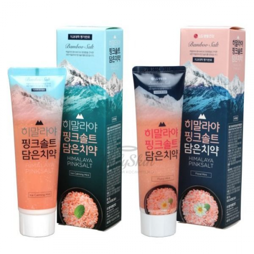 Зубная паста с розовой гималайской солью LG Household and Health Care Perioe Himalaya Pink Salt