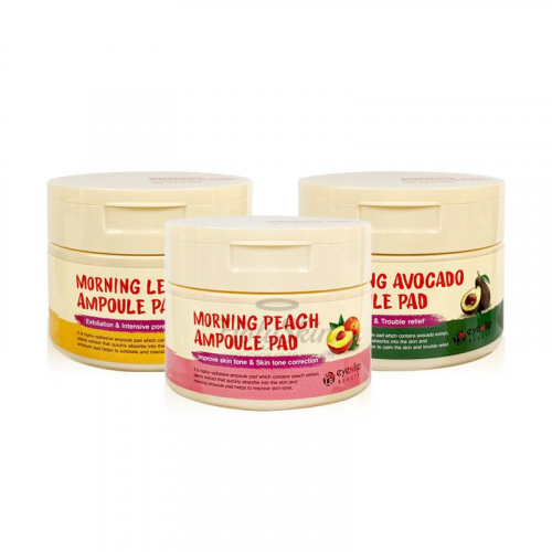 Диски пропитанные эссенцией для утреннего экспресс-ухода Eyenlip Morning Ampoule Pad