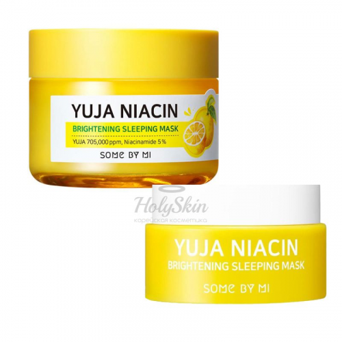 Ночная маска с экстрактом юдзу для сияния кожи Some By Mi Yuja Niacin Brightening Sleeping Mask