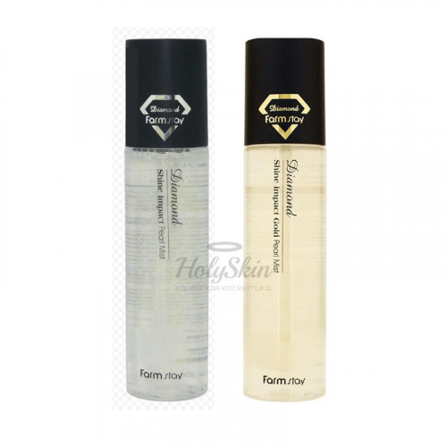 Увлажняющий мист с эффектом золотого сияния Farmstay Diamond Shine Impact Mist