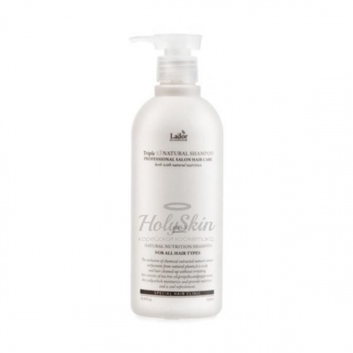 Органический шампунь с экстрактами и эфирными маслами La'dor Triplex Natural Shampoo