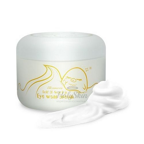 Крем для кожи вокруг глаз с экстрактом ласточкиного гнезда Elizavecca Gold CF-Nest B-jo Eye Want Cream