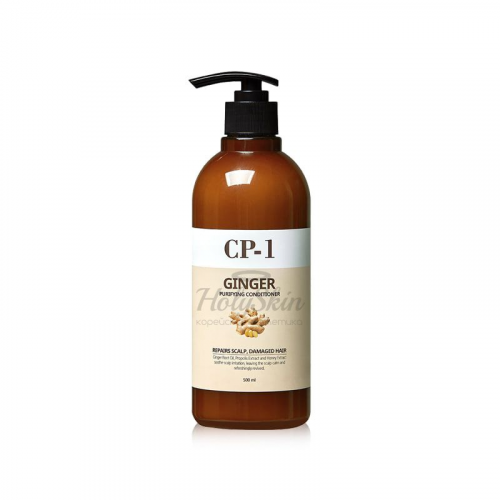 Кондиционер для поврежденных волос с экстрактами имбиря и меда Esthetic House Ginger Purifying Conditioner