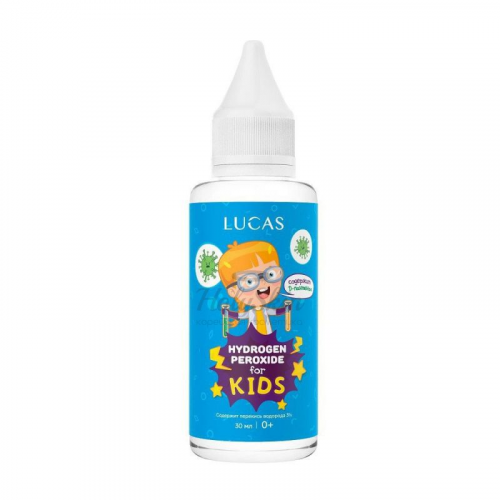 Перекись водорода 3% с D-пантенолом CC Brow Lucas Hydrogen Peroxide For Kids 30 мл