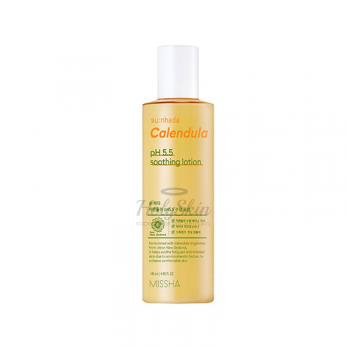 Успокаивающий лосьон с календулой для лица Missha Su:Nhada Calendula pH Balancing and Soothing Lotion