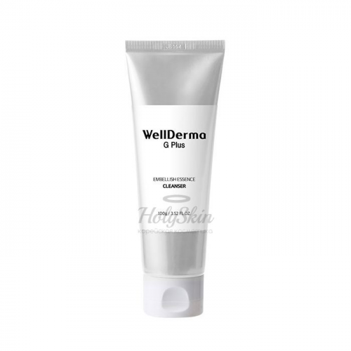 Увлажняющая пенка на основе морской воды WellDerma G Plus Embellish Essence Cleanser