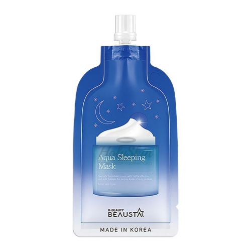 Ночная увлажняющая маска для лица с арома-маслами BEAUSTA Aqua Sleeping Mask