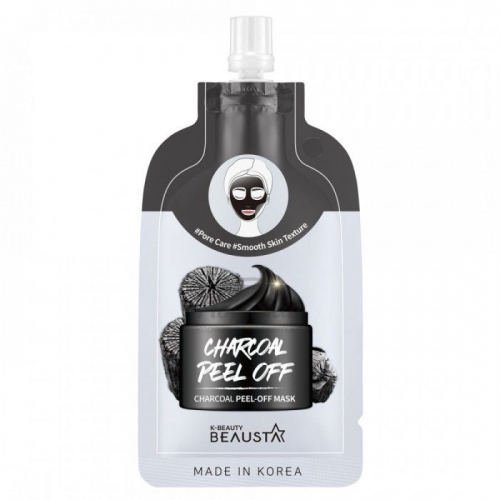 Очищающая пленочная угольная маска для лица BEAUSTA Beausta Charcoal Peel Off Mask